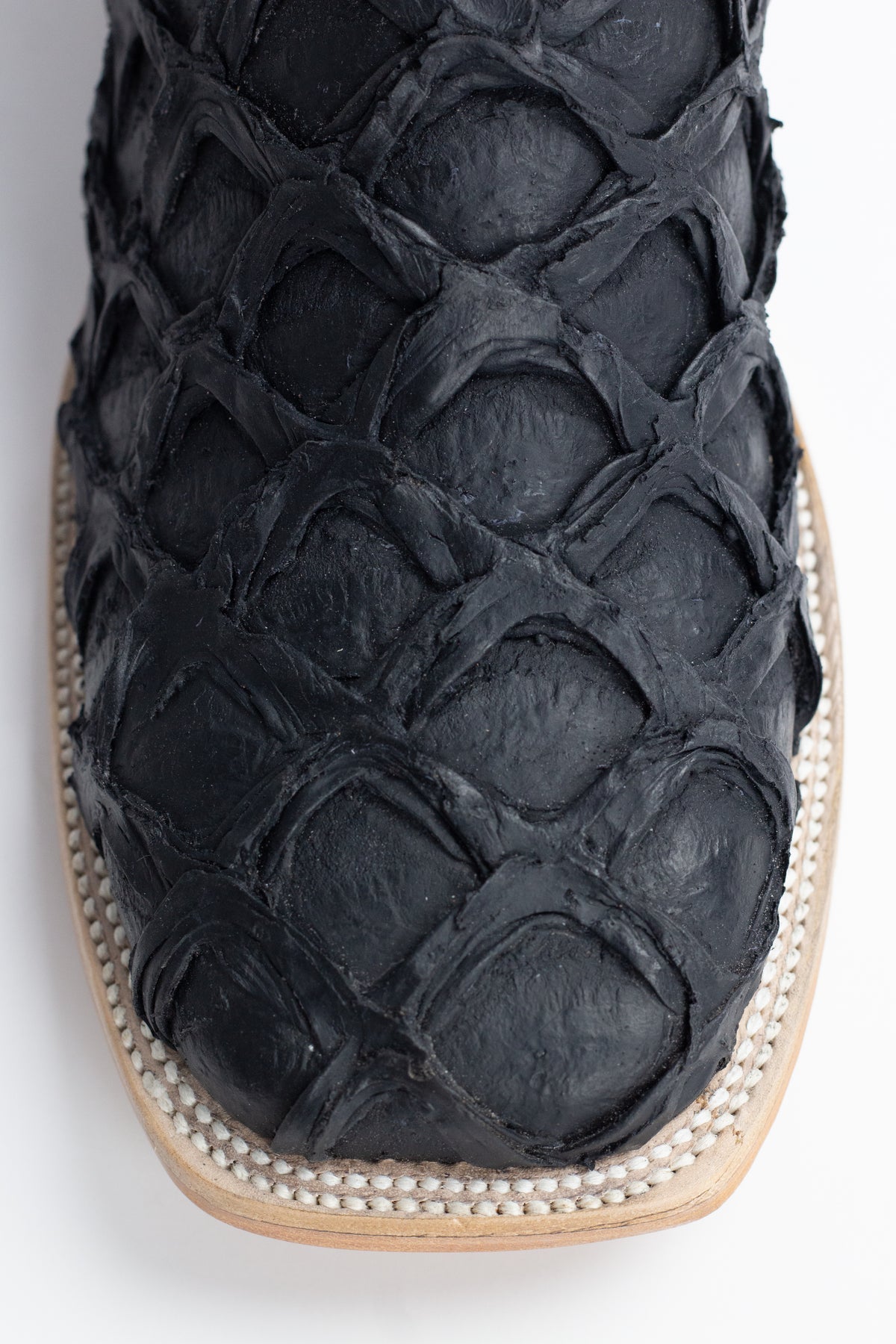 Chero's Faux Big Bass (Leather Print) - Matte Black