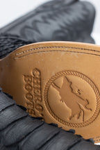 Chero's Faux Jumbo Snake (Leather Print) - Matte Black