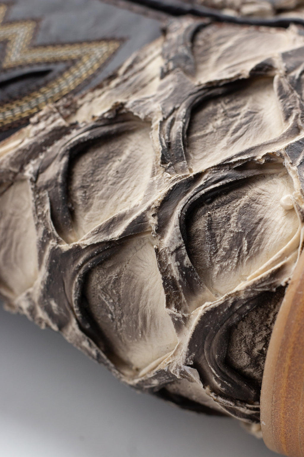 Chero's Faux Big Bass (Leather Print) - Matte Two-Tone Safari