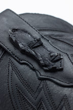 Chero's Faux Big Bass (Leather Print) - Matte Black