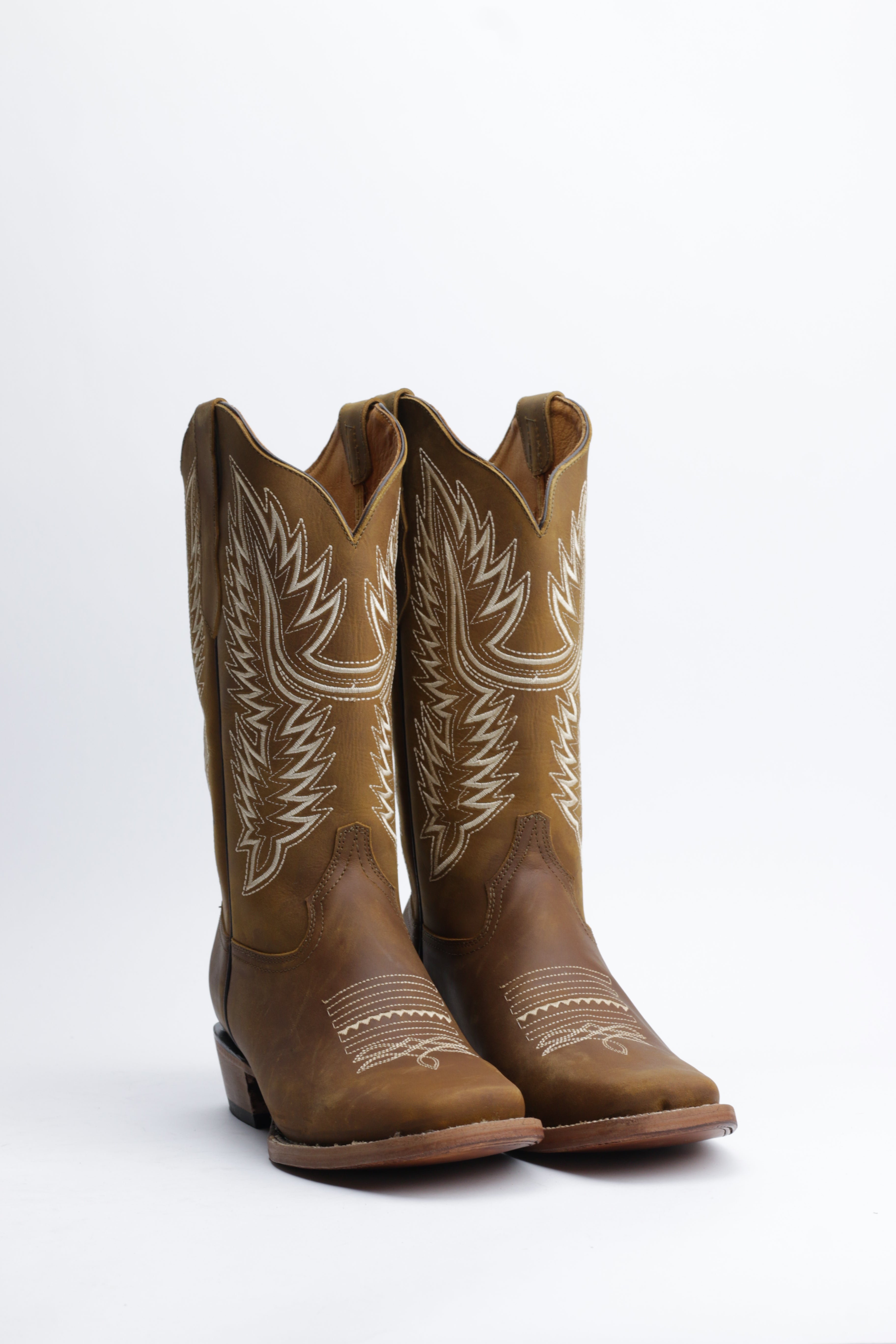 Spirit Angel Nubuck Honey Rodeo Toe – Chero's Boots