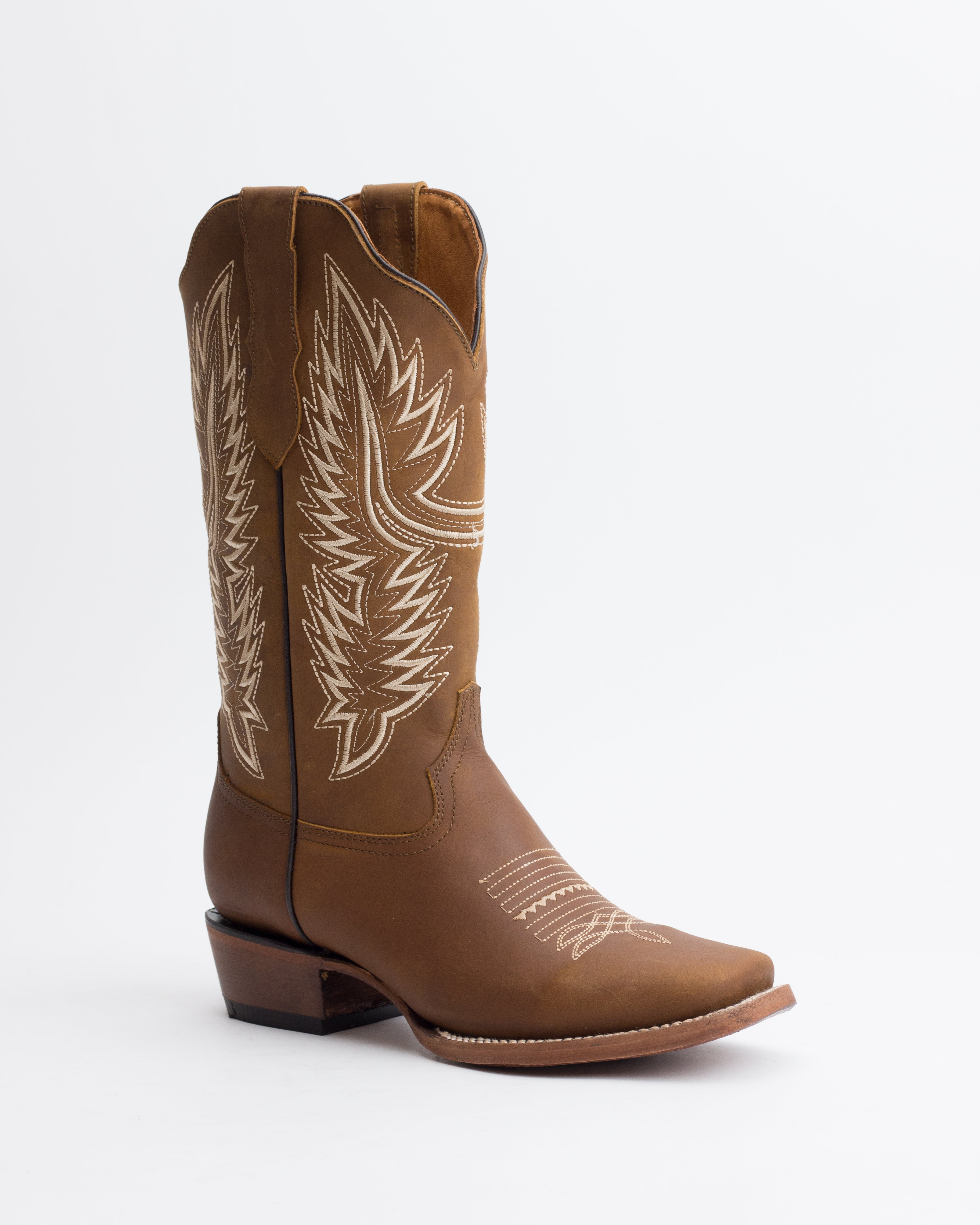 Spirit Angel Nubuck Honey Rodeo Toe