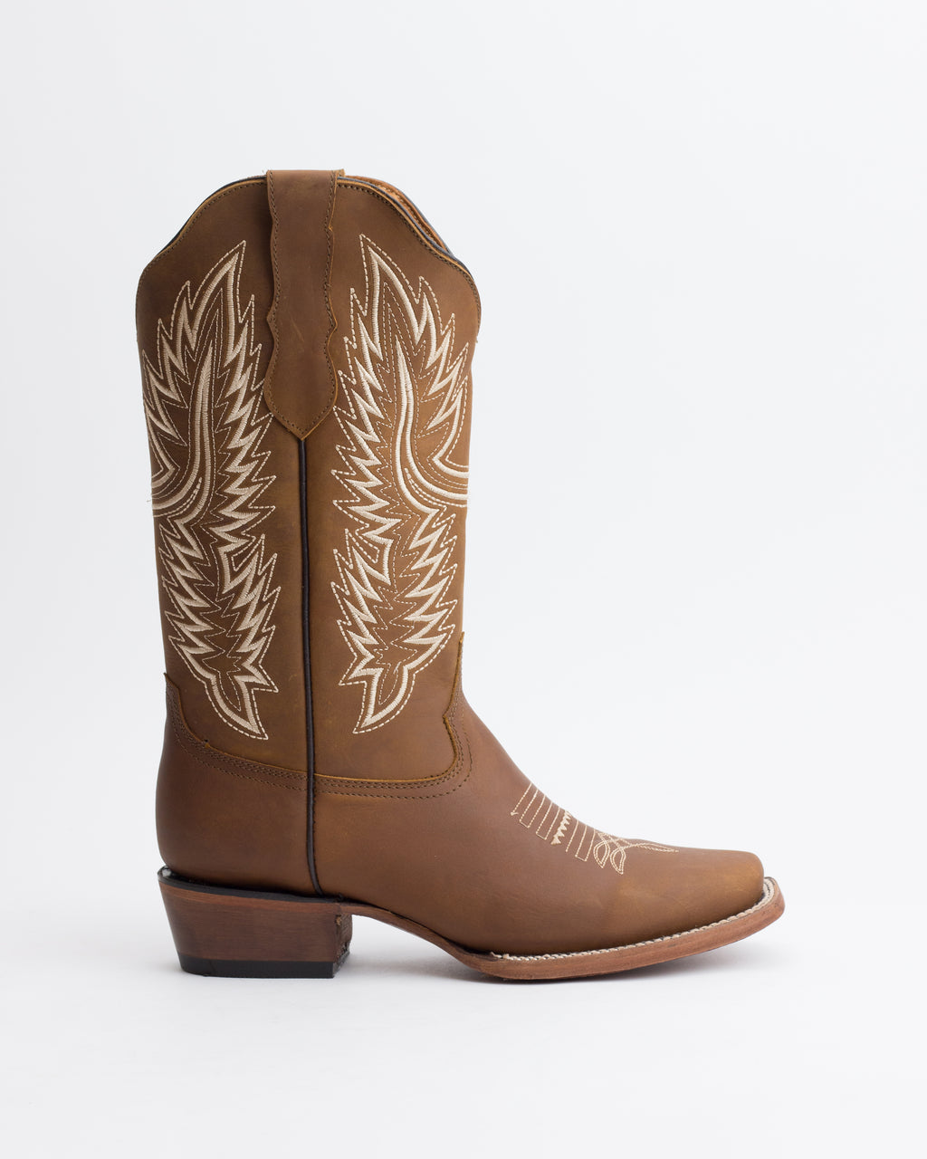 Spirit Angel Nubuck Honey Rodeo Toe