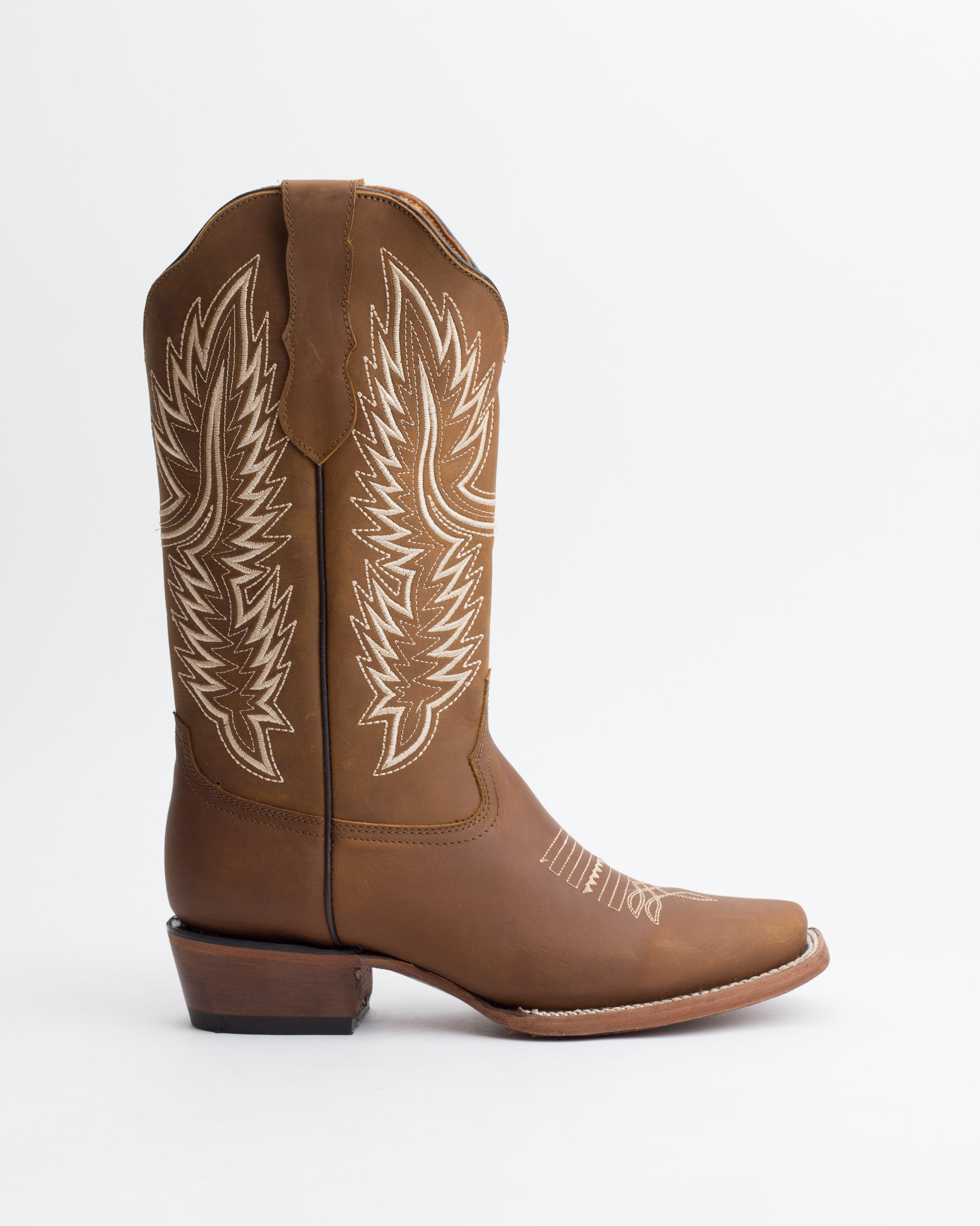 Spirit Angel Nubuck Honey Rodeo Toe