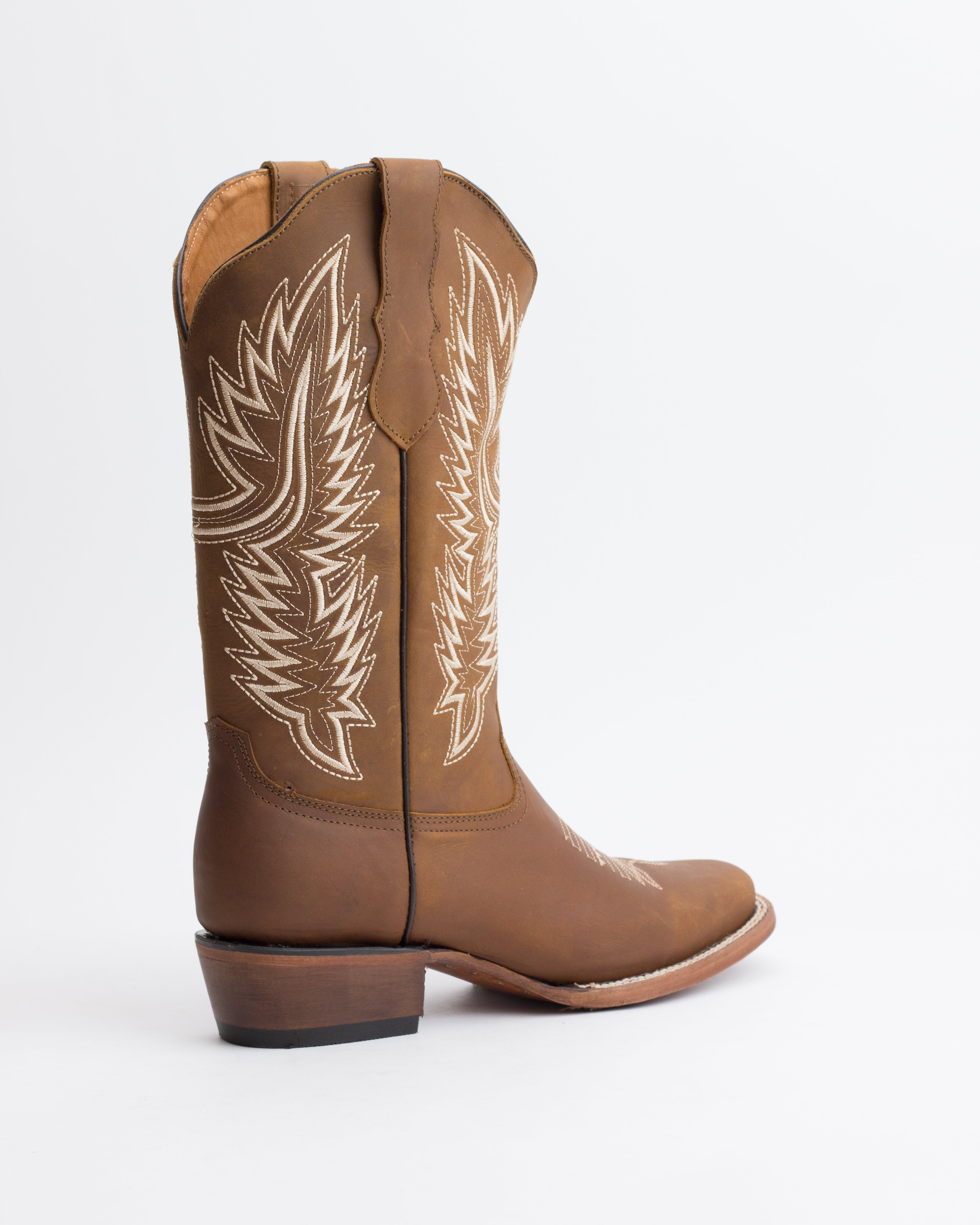 Spirit Angel Nubuck Honey Rodeo Toe