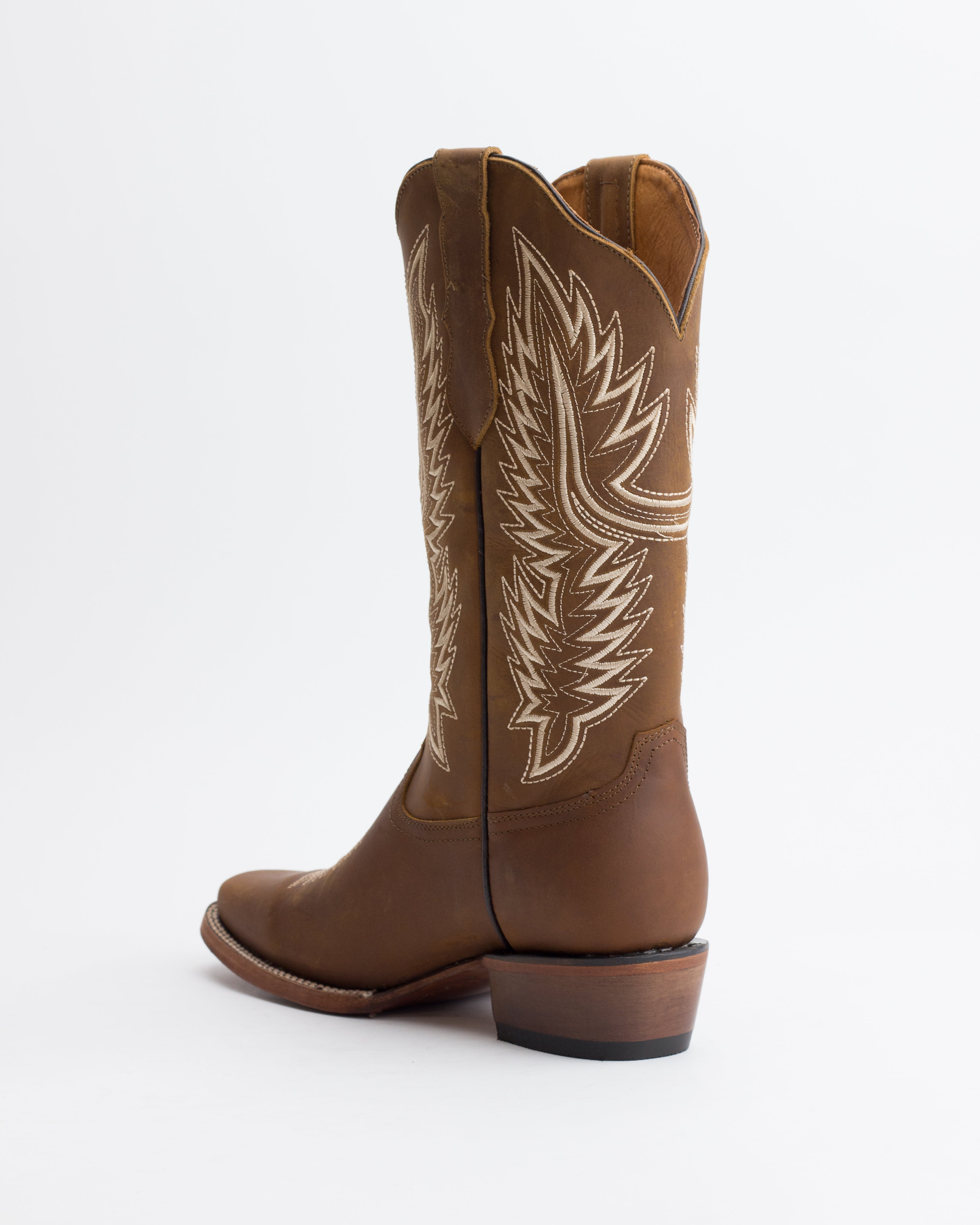 Spirit Angel Nubuck Honey Rodeo Toe