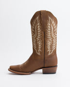 Spirit Angel Nubuck Honey Rodeo Toe