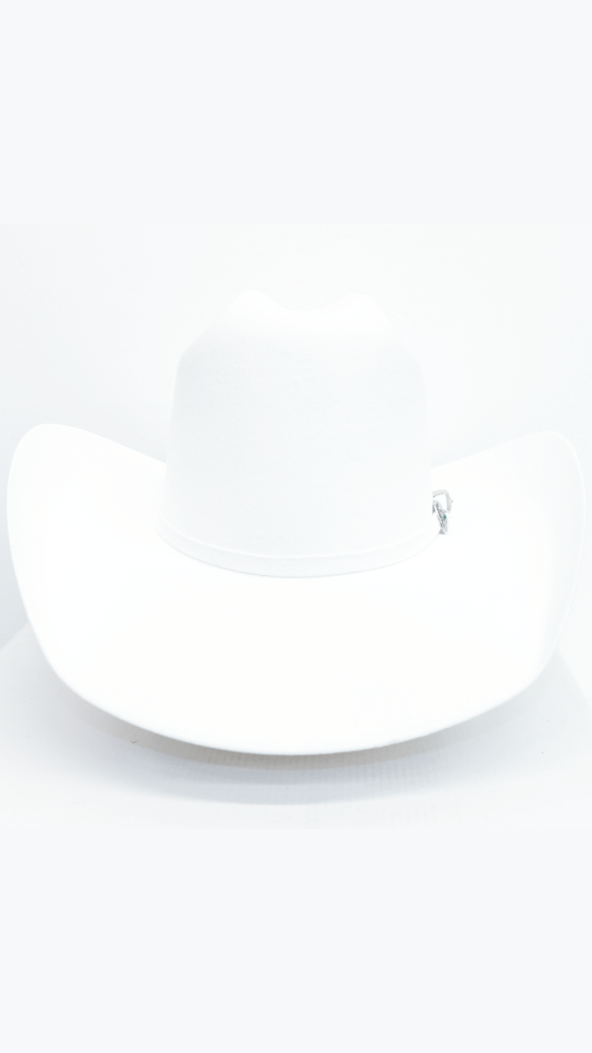 The Ruidoso - Chero's Premium Wool Felt Hats (White)