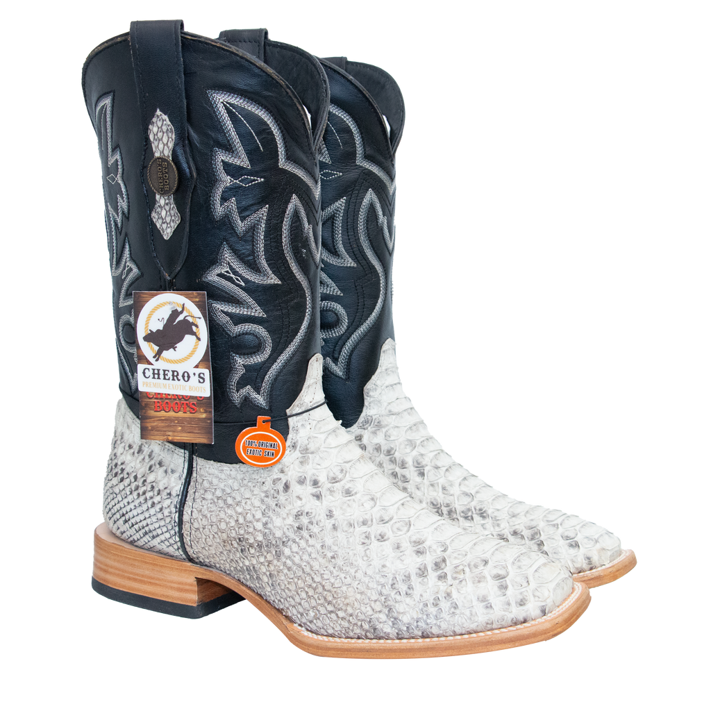 Chero's Premium Exotic Python Natural Back-Cut