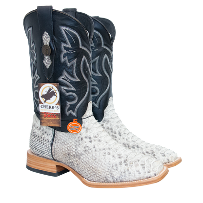 Chero's Premium Exotic Python Natural Back-Cut