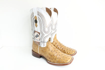 Chero's Premium Exotic Ostrich Umber