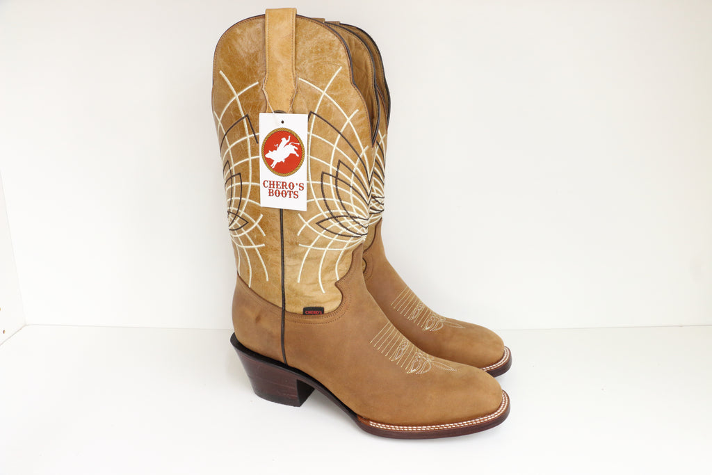 Chero's French Toe Nubuck Honey
