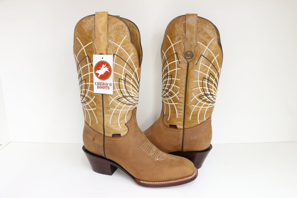 Chero's French Toe Nubuck Honey