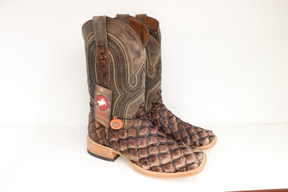 Chero's Premium Exotic Pirarucu Gloss Brown