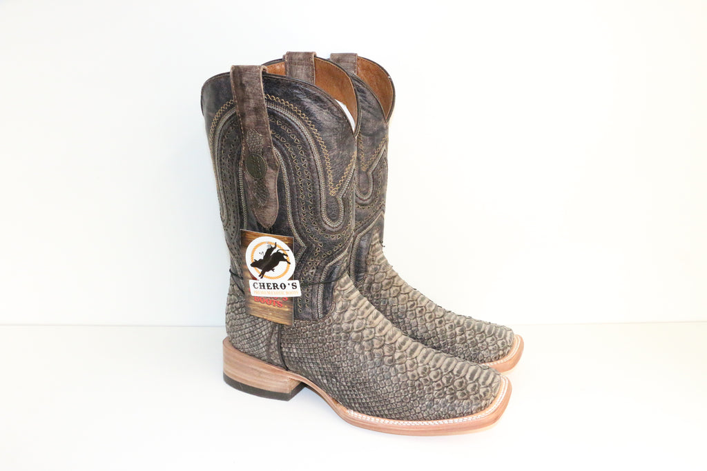 Chero's Premium Exotic Python Rustic Brown