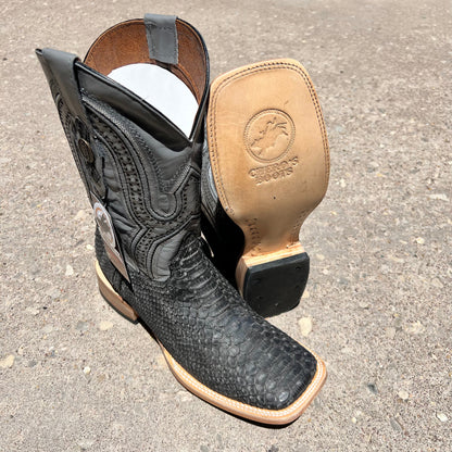 Chero's Premium Exotic Python Rustic Grey
