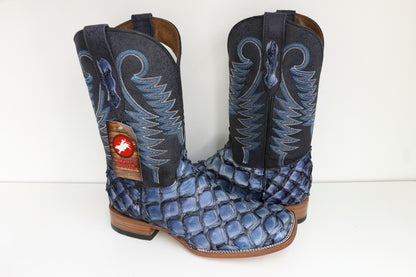 Chero's Premium Exotic Pirarucu Sky Blue