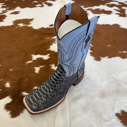 Chero's Premium Exotic Python Rustic Grey
