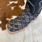 Chero's Premium Exotic Pirarucu Camel Black Wild