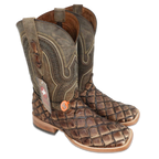 Chero's Premium Exotic Pirarucu Gloss Brown